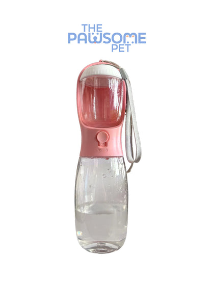 Pawsome's Water Bottle with Food Storage