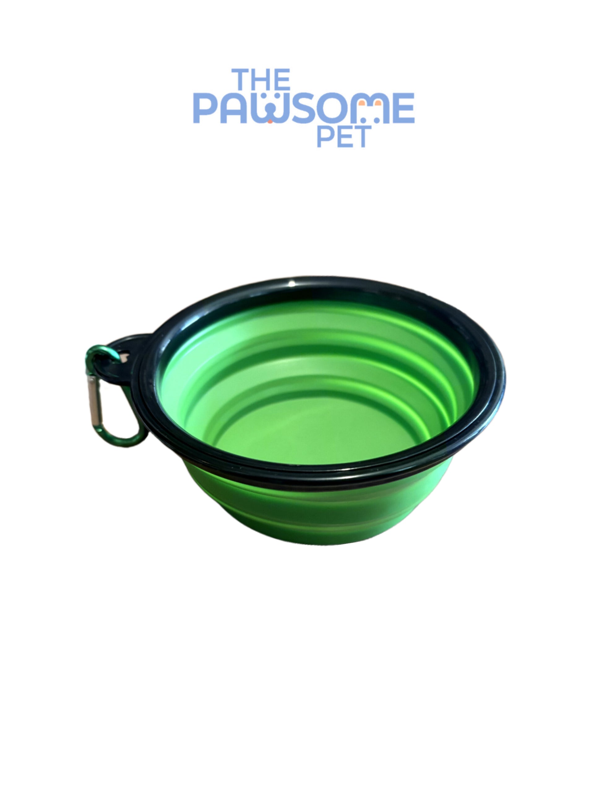 collapsible bowls green