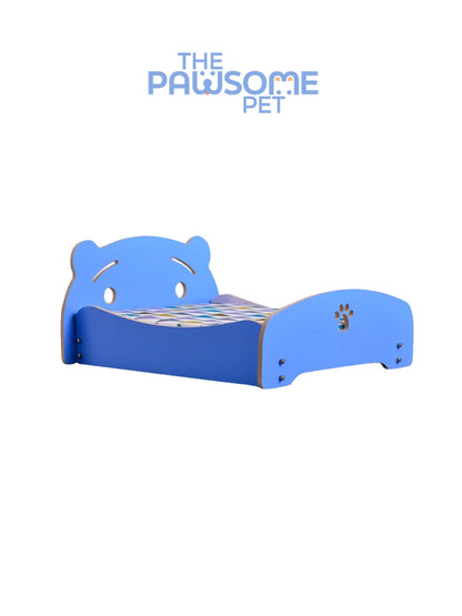 pet bed blue