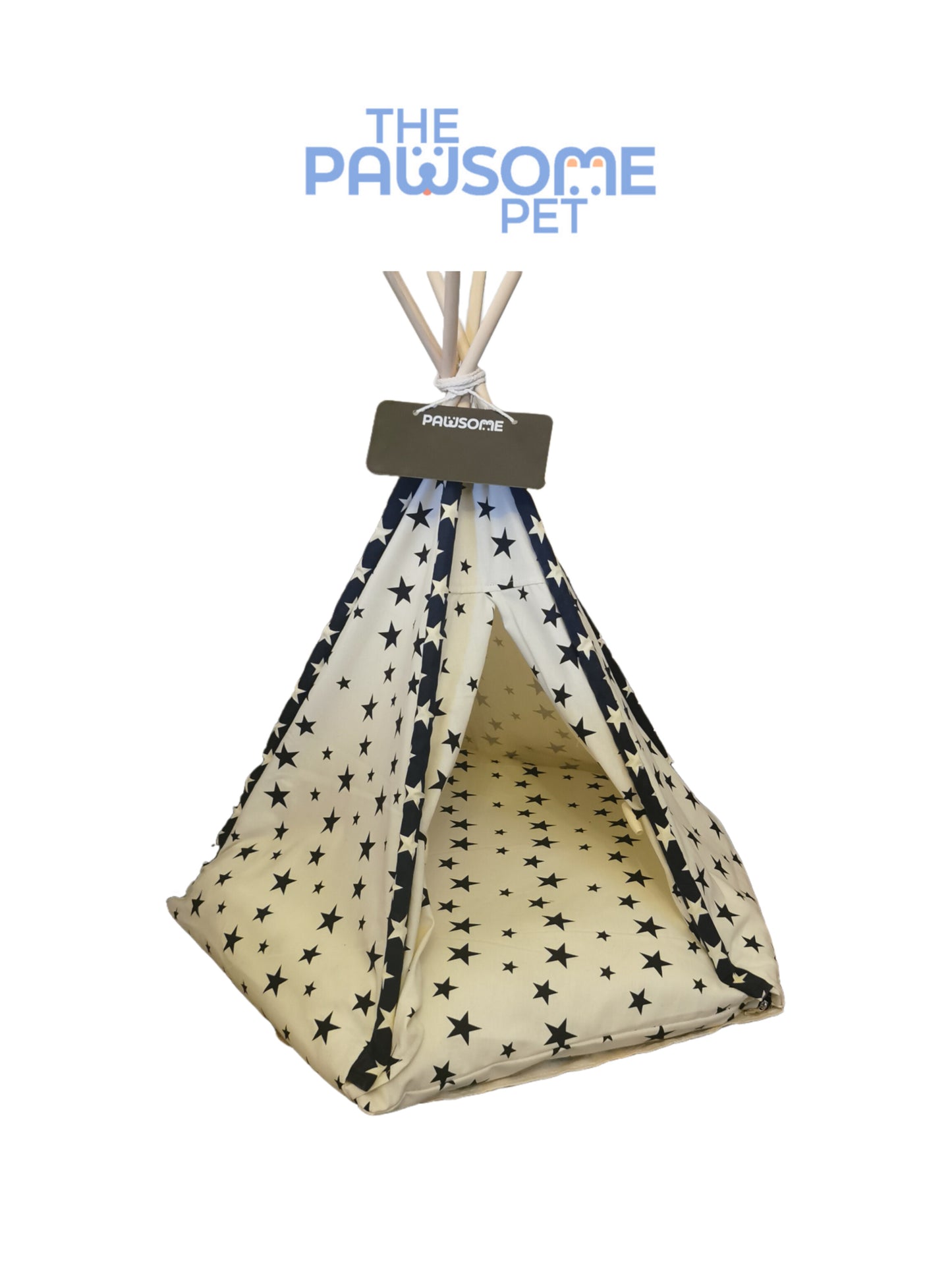 pet tent off white