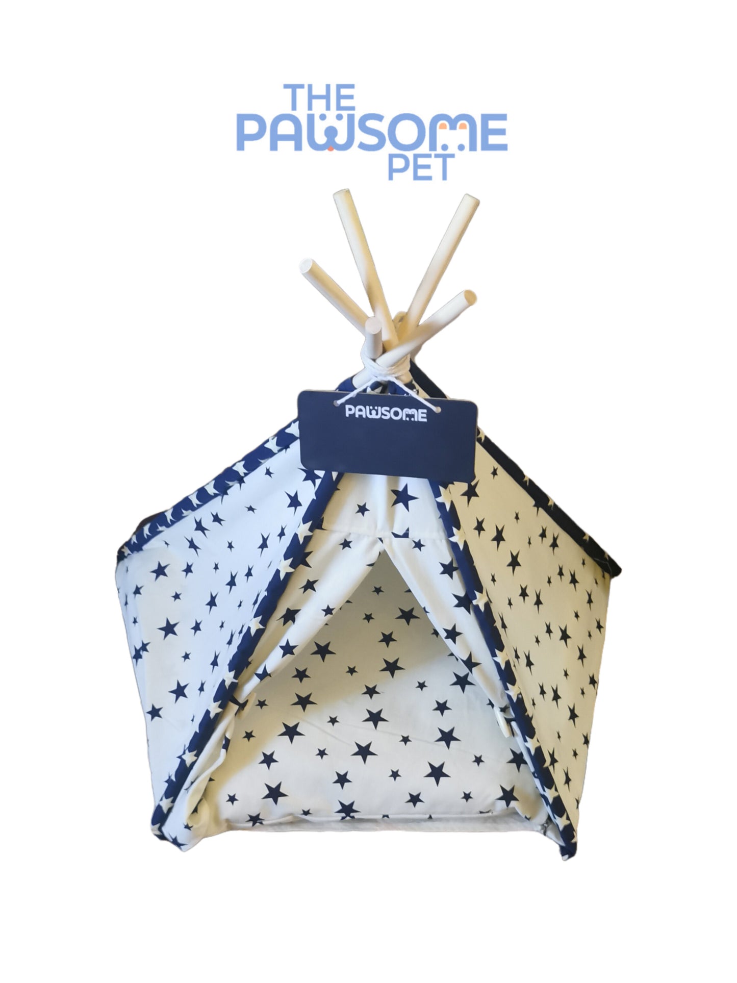 pet tent off white